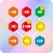 2048 Hex Chain Merge